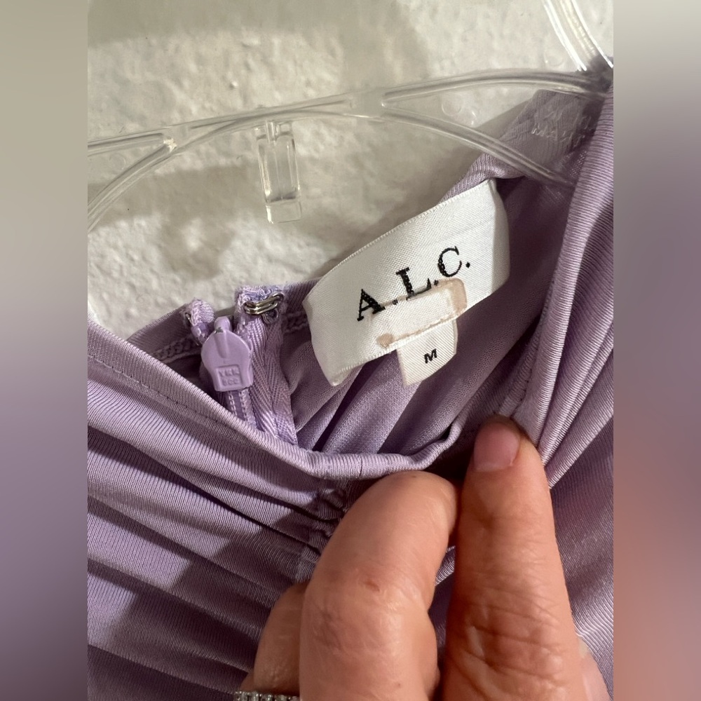 Revolve ALC Ansel dress in Lilac - Picture 6 of 8